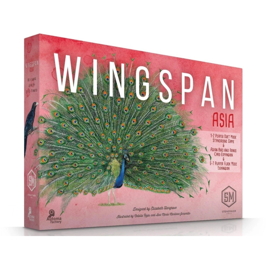 Stonemaier Games Wingspan Азия – 2
