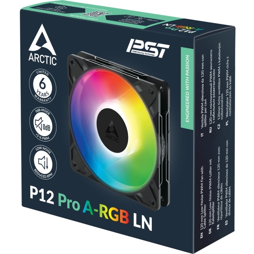 "Arctic P12 Pro A-RGB LN Fan" 3 pcs. pack (ACFAN00347A) – 3
