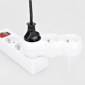 Solight jungiklis su atrama, 3 x 10A, baltas Solight jungiklis su atrama, 3 x 10A, baltas