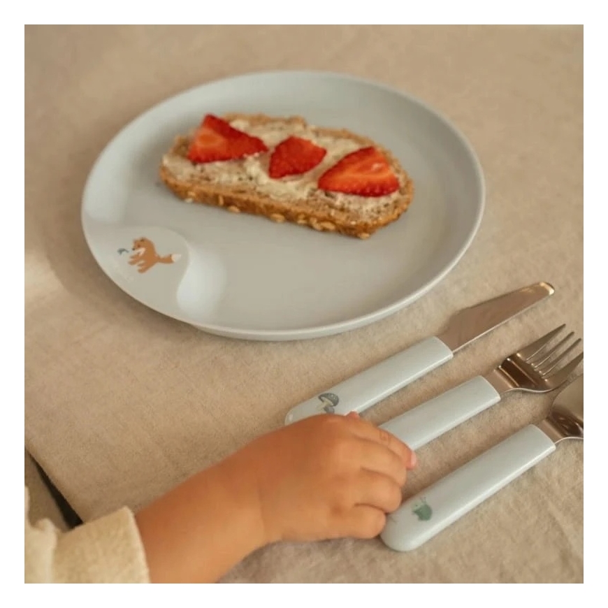 Rosti Mepal 6-piece children's dish set 'Forest Friends' – 5