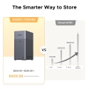 Ugreen DH2300 NAS Mini Tower 4 GB Grey