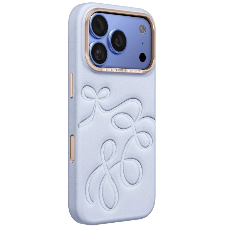 UNIQ Coehl Cloude kate, mõeldud iPhone 18 Pro / 17 Pro, koos magnetilise laadimisega, sinine – 3