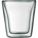 Bodum double-walled glasses Cafeteria 100 ml 2pcs Clear