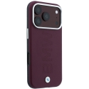BMW Sign Centered Deboss Case with MagSafe for iPhone 17 Pro / iPhone 18 Pro – burgundy color BMW Sign Centered Deboss Case with MagSafe for iPhone 17 Pro / iPhone 18 Pro – burgundy color
