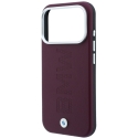 BMW Sign Centered Deboss Case with MagSafe for iPhone 17 Pro / iPhone 18 Pro – burgundy color BMW Sign Centered Deboss Case with MagSafe for iPhone 17 Pro / iPhone 18 Pro – burgundy color