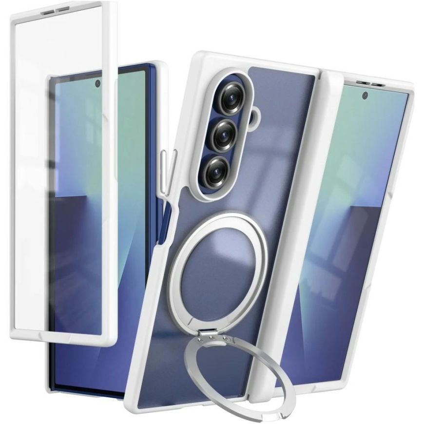 Beline MagRing 360 Case for Samsung Galaxy Z Fold8, White