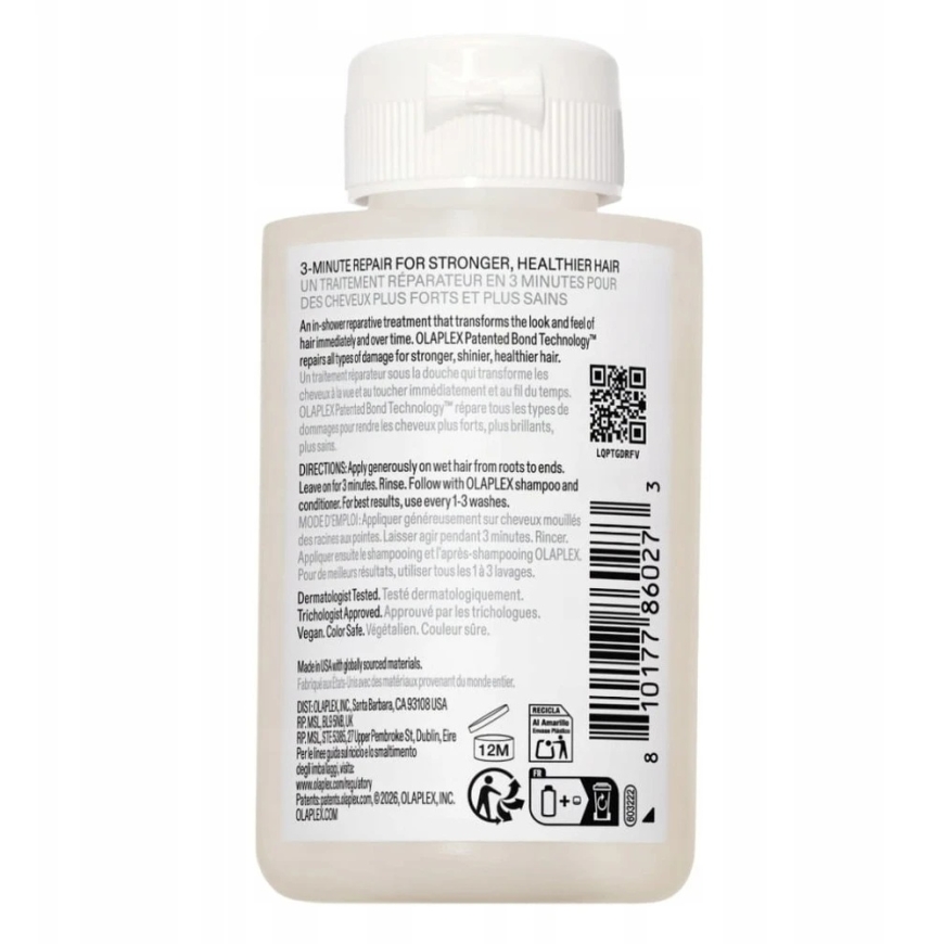 „Olaplex No.3 PLUS“ juuste mask „Complete Repair Treatment“, 100 ml – 3