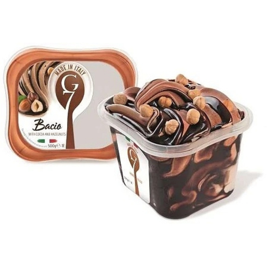 Italian ice cream G7 with nuts, in a box, 1000 ml – 2