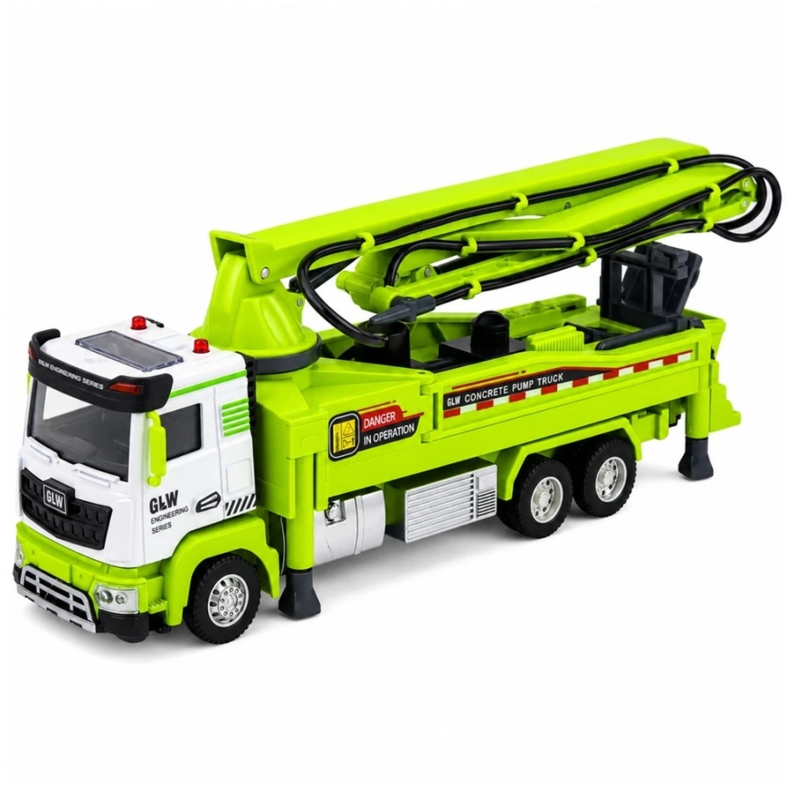 Lean Toys Rotaļlietu autocisternas modelis ar gaismas un skaņas efektiem, 1:40 – 3