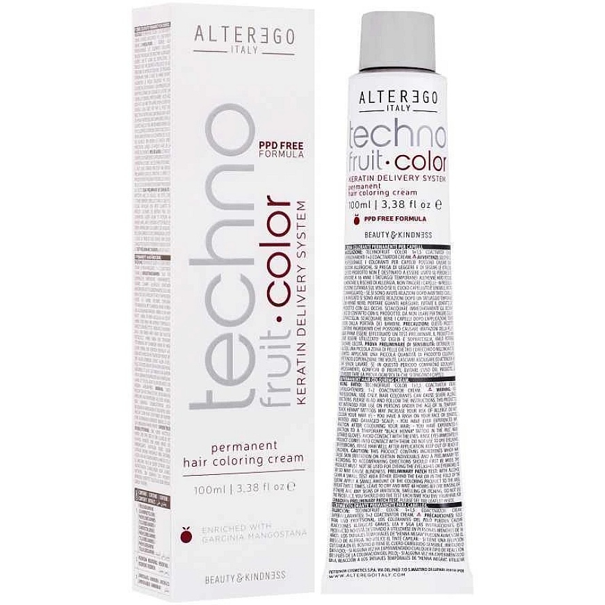Alter Ego Technofruit Color hair dye 100ml - 6/00 | Deep Dark for Light Hair