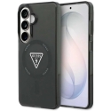 Guess IML Gradient Triangle MagSafe Case for Samsung Galaxy S26 in Black Color
