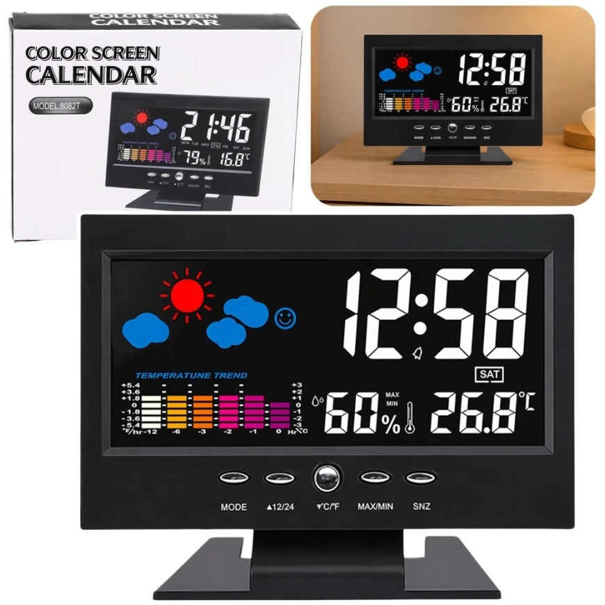 Lean Digital Watch Black – 4