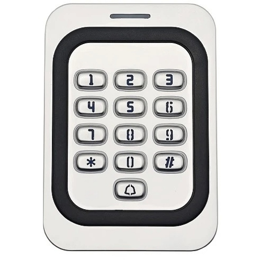 Standalone access control system - HiSmart standalone keyboard and card reader, 2000 users, Wi-Fi