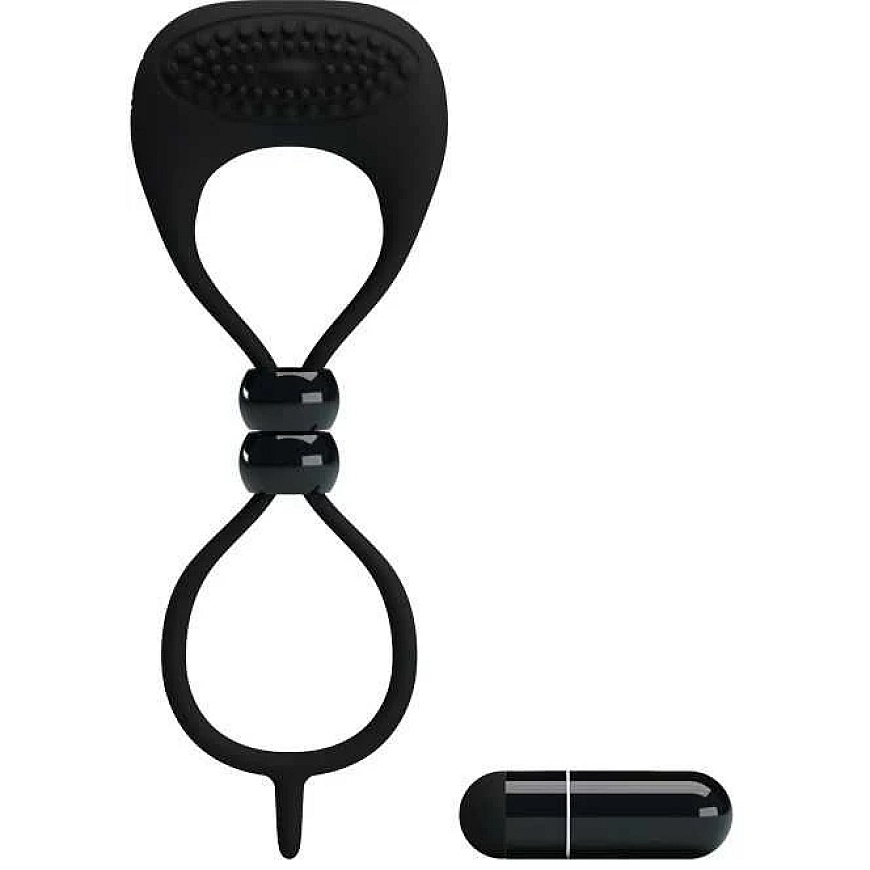 "Pretty Love" double penis ring, testicle clamp, sex ring