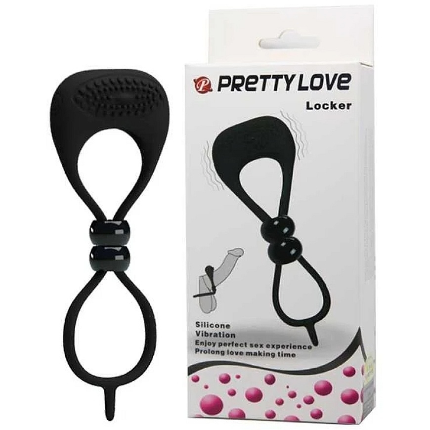 „Pretty Love“ kahekordne peenise rõngas, munandiklamber, seksi rõngas – 4