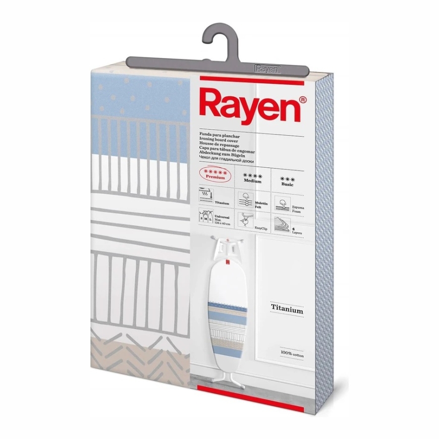 RAYEN ironing board cover 130 x 47 cm – 3