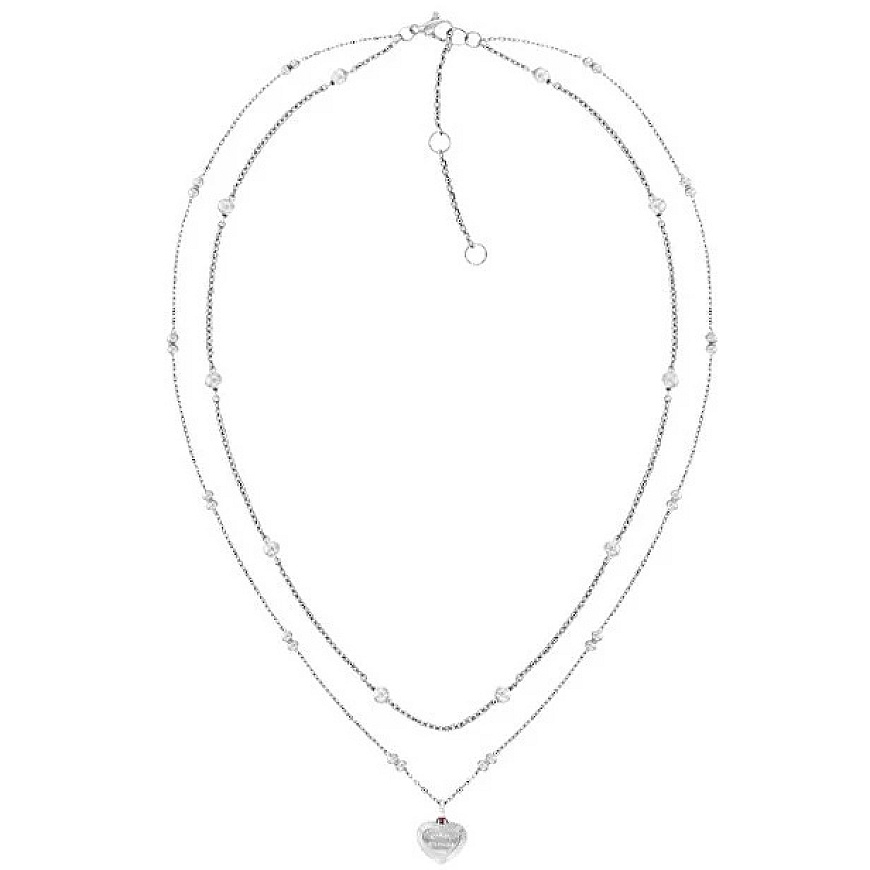 Tommy Hilfiger Steel Double Pendant Layered 2781009
