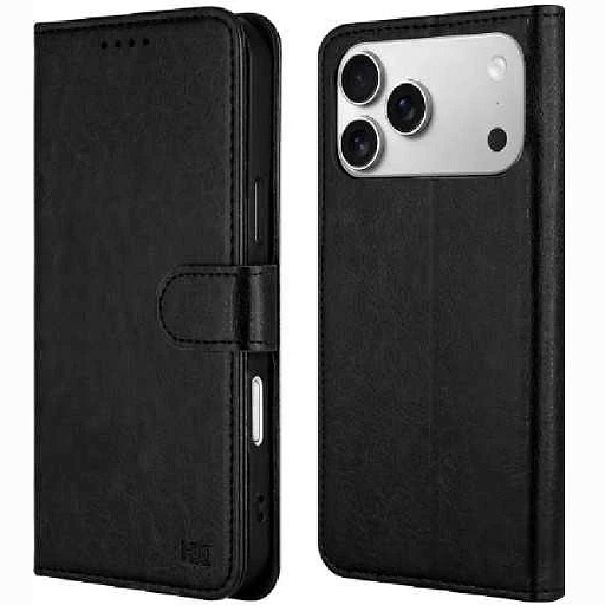 HDD Clasp Wallet Case for Samsung A576 A57 5G Black