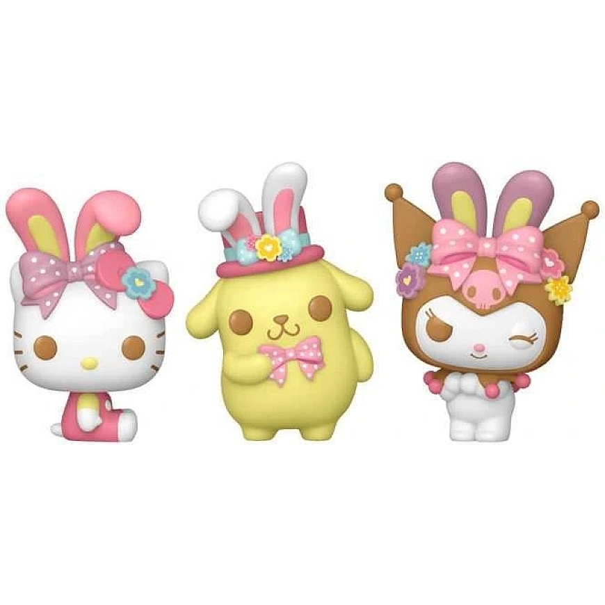 FUNKO Pocket POP! Munak: Vinüülfiguur: Hello Kitty ja Sõbrad, 4 cm (3 tk) – 2