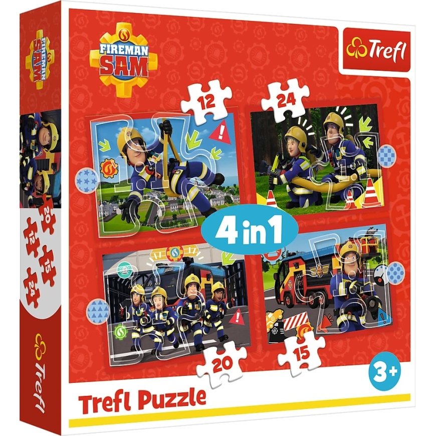 Trefl Puzzle 71 pcs - Firefighter Sam