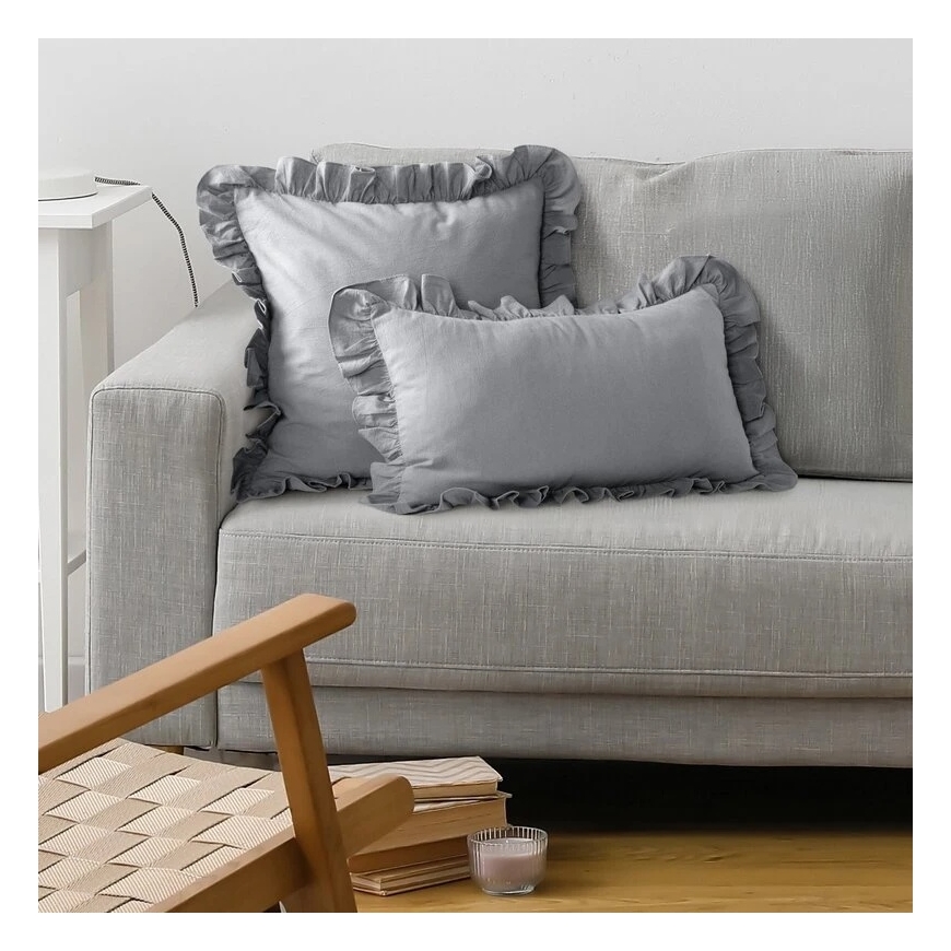 Eurofirany SI/PO/FALBANKA 45X45 TERÄS/PUUVILLA – 3