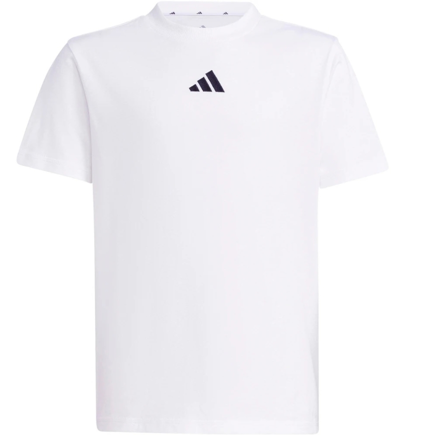 Marškinėliai lasteledele adidas Essentials valge JC9774 (128cm) – 2
