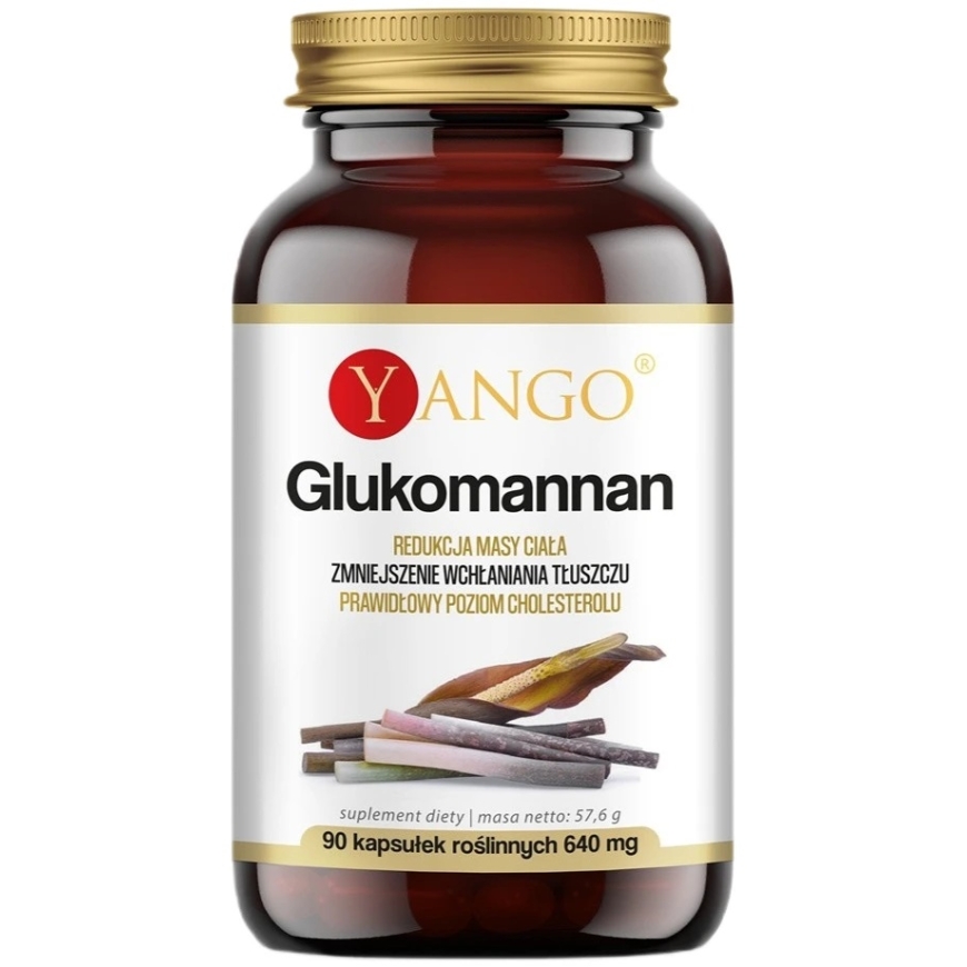 Yango Glukomannan dieedtäiend 90 kapslit