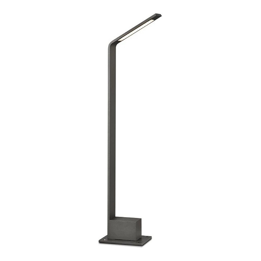 V-tac 6W LED galda lampa, pelēka