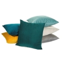 Eurofirany MILO velvety cushion cover with a subtle structural pattern, 45X45 cm, color: grass green Eurofirany MILO velvety cushion cover with a subtle structural pattern, 45X45 cm, color: grass green