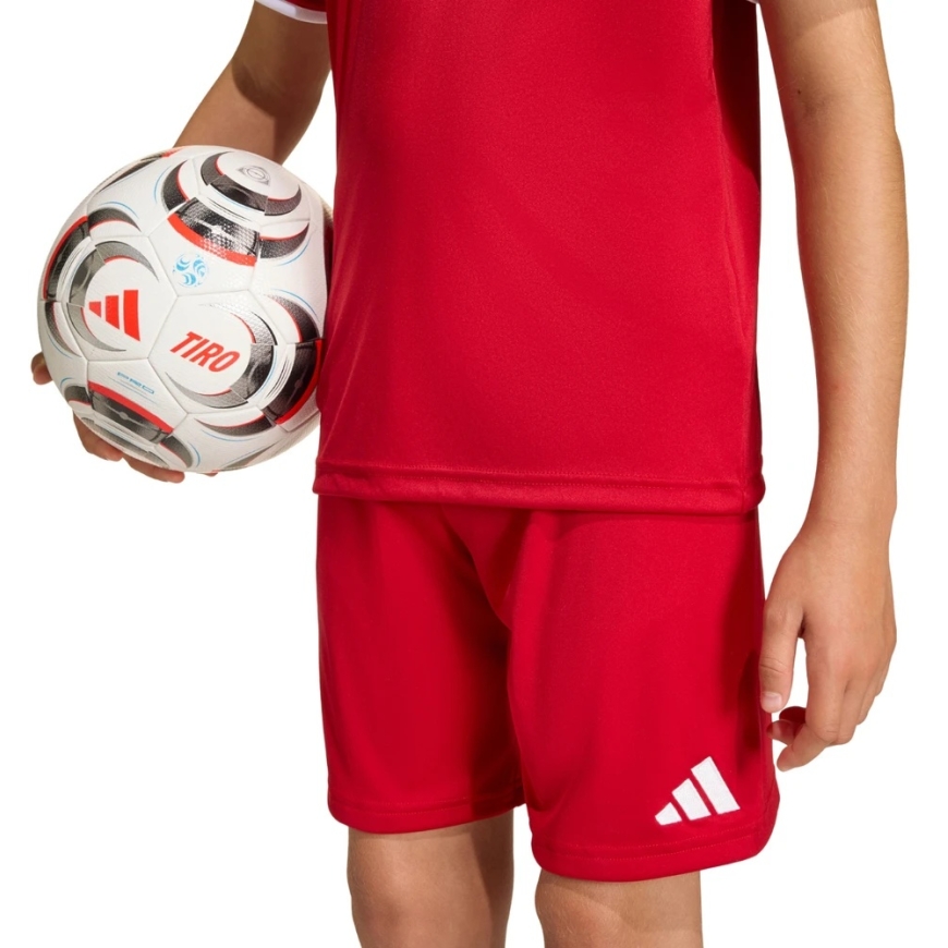 Šortus bērniem adidas Entrada 26 sarkani JZ6528 (116cm) – 4