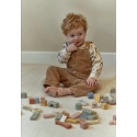 Little Dutch puidust ehitusplokid `Safari Friends´ FSC Little Dutch puidust ehitusplokid `Safari Friends´ FSC