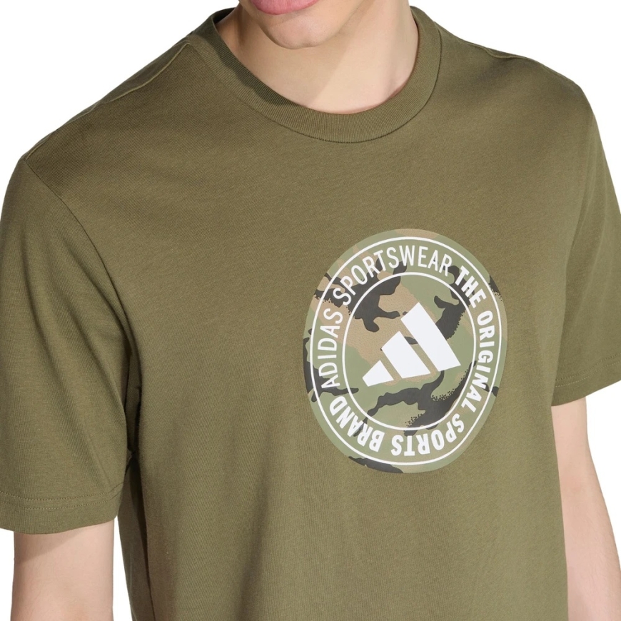 Men's t-shirt adidas Camo olive KC7164 (XL) – 5