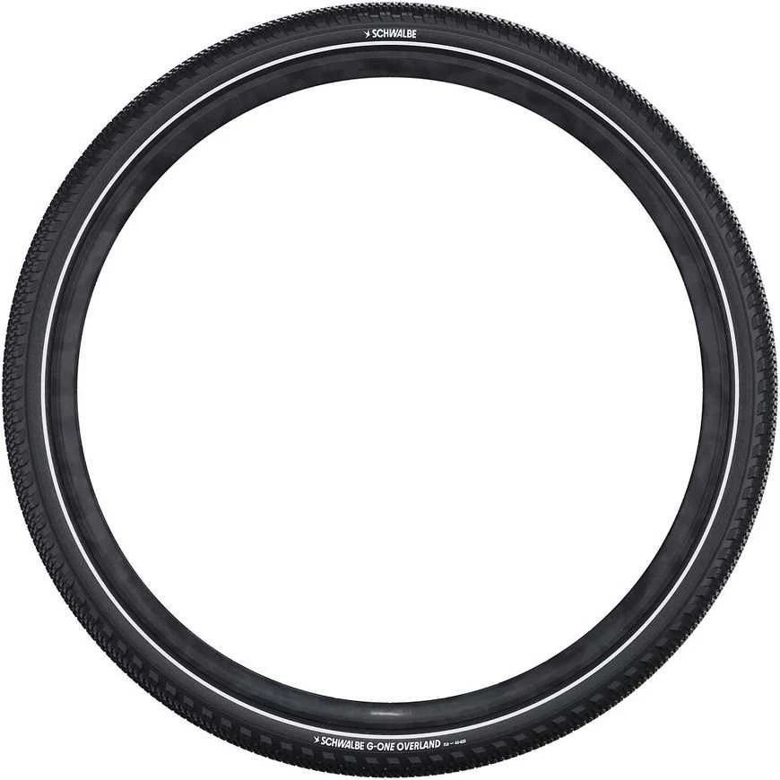 Schwalbe G-One Overland 45-622 Addix Green TLR RaceGuard Folding Reflective Ring – 2