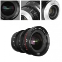 Objektyvs - Meike MK 10mm T2.2 Micro 4/3 Cine objektyvs, manuāla fokusēšana, melns Objektyvs - Meike MK 10mm T2.2 Micro 4/3 Cine objektyvs, manuāla fokusēšana, melns