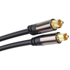 PremiumCord Toslink Kabelis M/M 6mm 0,5m juodas