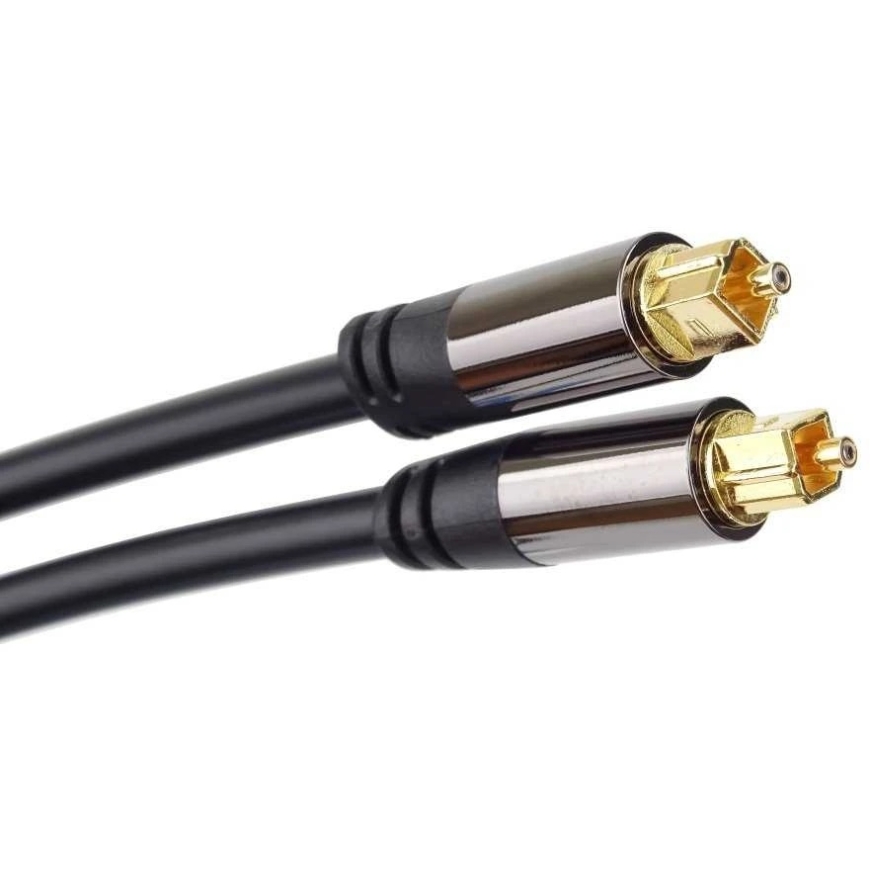 PremiumCord Toslink Kabelis M/M 6mm 0,5m juodas
