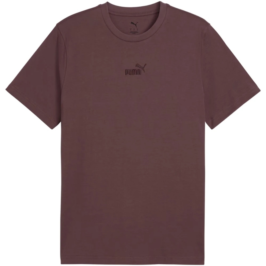 Puma ESS Small No.1 Logo Centered Tee Men's T-shirt Brown 692912 91 (M) – 2