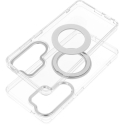 Oem чехол для Samsung A36 Frame Circle Stand совместимый с MagSafe прозрачный Oem чехол для Samsung A36 Frame Circle Stand совместимый с MagSafe прозрачный