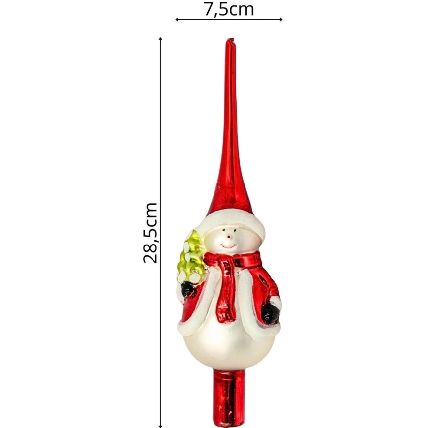 KOOPMAN CHRISTMAS TREE TOPPER 28.5 CM OLD WISE MAN 1077871 – 2
