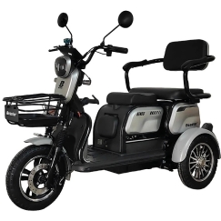 Beaster Electric Three-Wheeled Scooter, BSKENDO4A, Gray, Assembled, 500 W