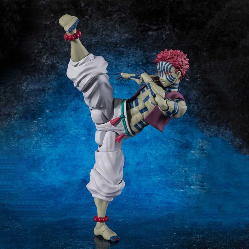 Tamashii Nations Demon Slayer Akaza figūra 14,5 cm – 2