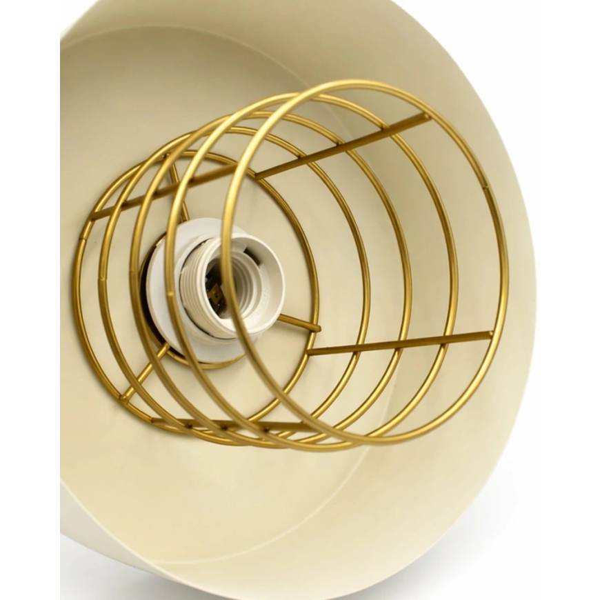 ATL ZD185 Sand and Gold Pendant Ceiling Lamp – 4