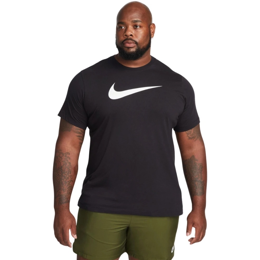 Meeste T-särk Nike Nsw Tee Icon Swoosh must DC5094 010 (M) – 4