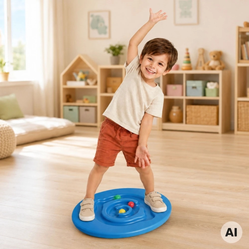 WOOPIE balansējošā plate ar laboratoriju – 3
