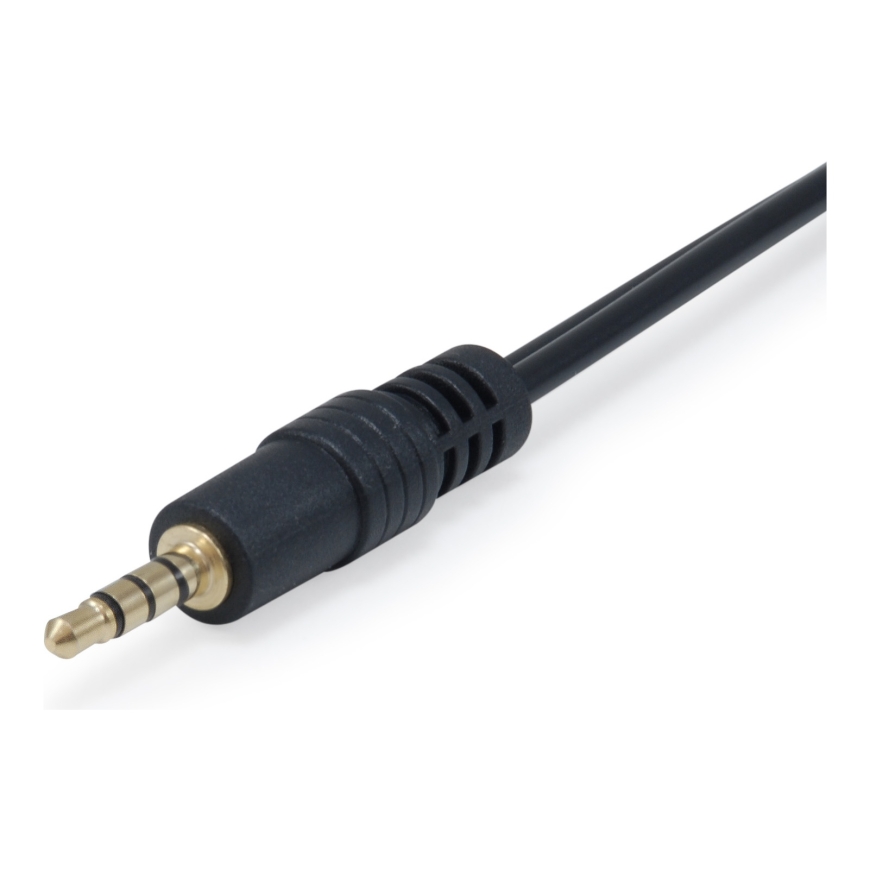 Equip 147943 audio cable 1.5 m 2 x 3.5mm 3.5mm Black – 3