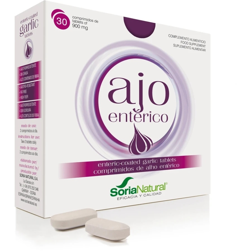 Soria Ajo Enterico 30 Tablets