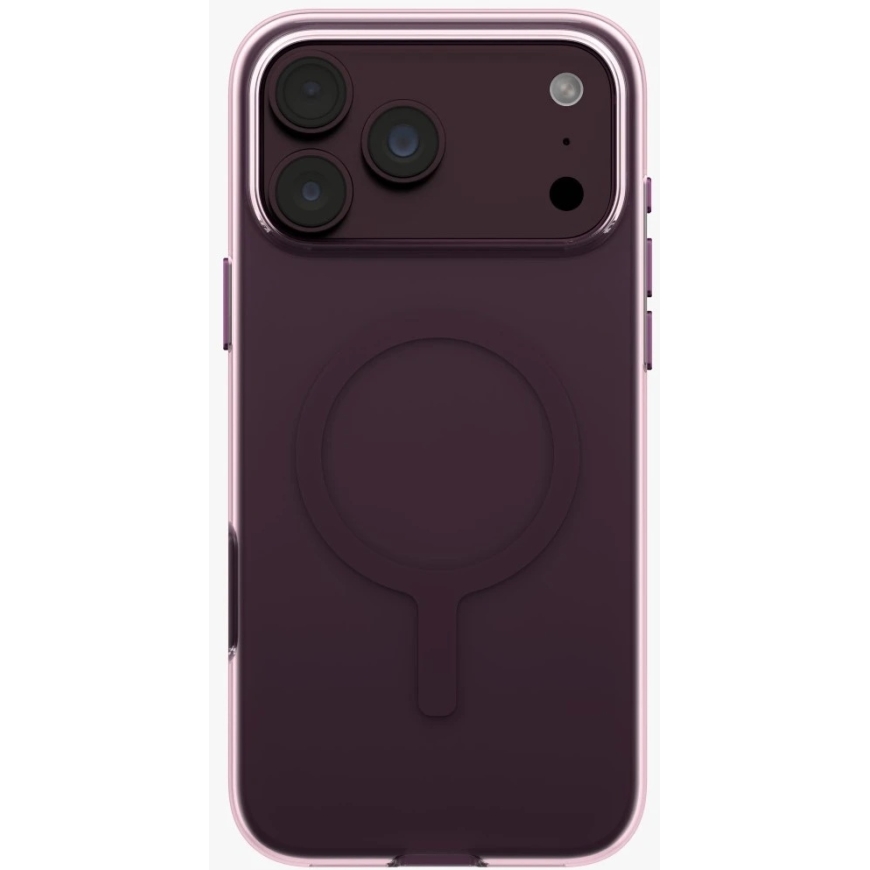 UNIQ Clario Case for iPhone 18 Pro Max / 17 Pro Max, with Magclick Charging, Eco-Friendly, Purple – 3