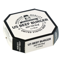 Frozen Butcher Šaldyti mėsapirukad US BEEF BURGER, 2 x 125 g