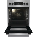 Gorenje GECS5C70XA virtuvas Pastatoma viryklė Elektrinis Keraminis Nerūdijančiojo plieno Gorenje GECS5C70XA virtuvas Pastatoma viryklė Elektrinis Keraminis Nerūdijančiojo plieno