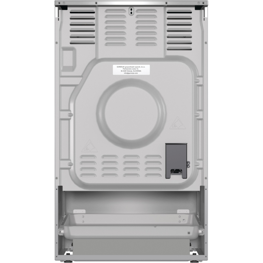 Gorenje GECS5C70XA pliit Eraldiseisev pliit Elektriline Keraamiline Roostevaba teras – 4